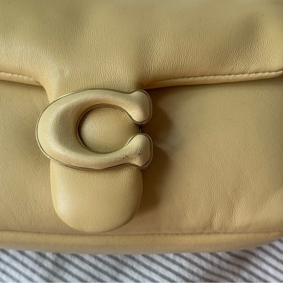 Coach Tan Mini Bag with Leather Finish - Picture 2 of 5